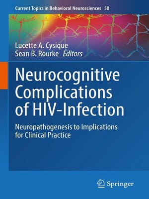 cover image of Neurocognitive Complications of HIV-Infection